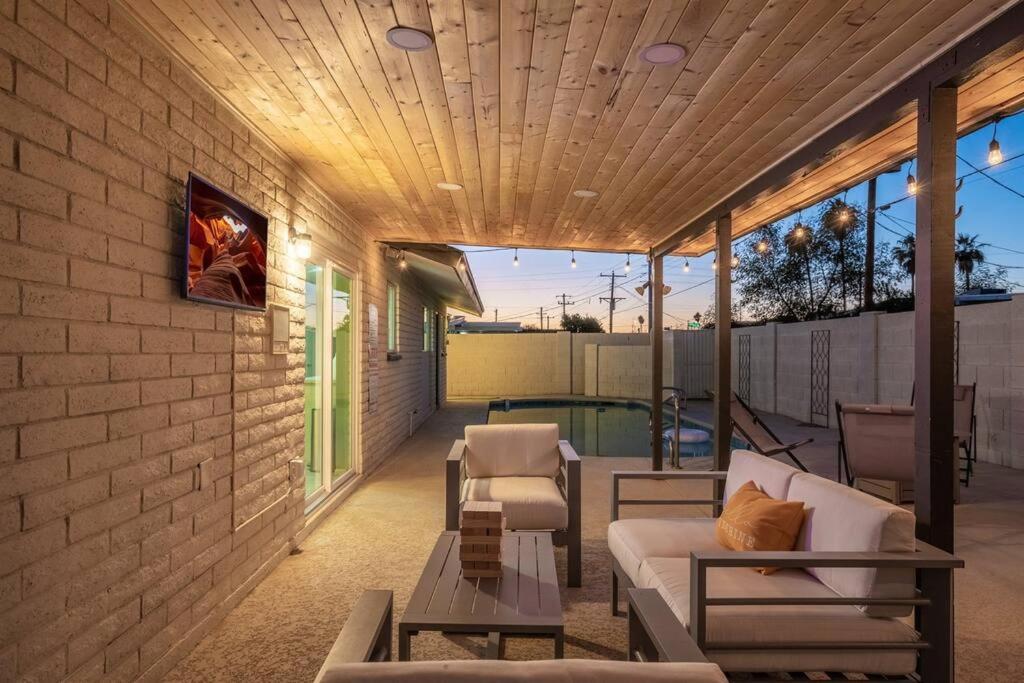 Cozy-Perfect Location-Private Pool-Heat Optional- Spring Training-Gcu Vila Phoenix Exterior foto