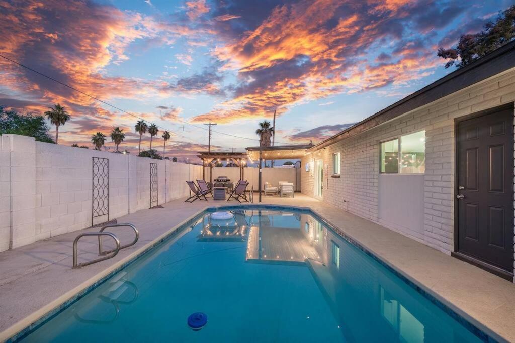 Cozy-Perfect Location-Private Pool-Heat Optional- Spring Training-Gcu Vila Phoenix Exterior foto