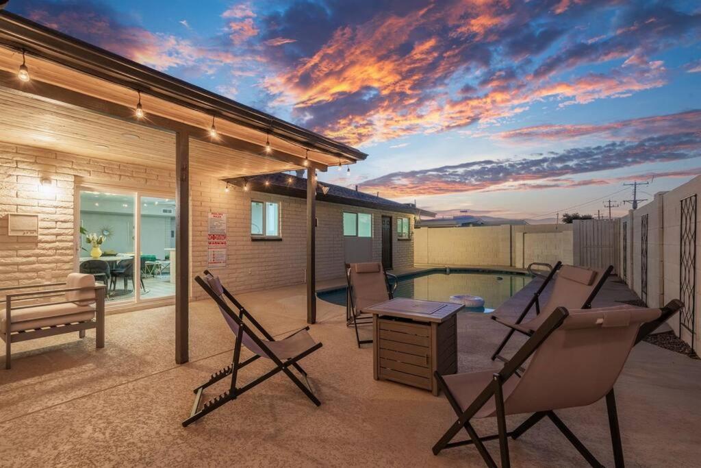 Cozy-Perfect Location-Private Pool-Heat Optional- Spring Training-Gcu Vila Phoenix Exterior foto