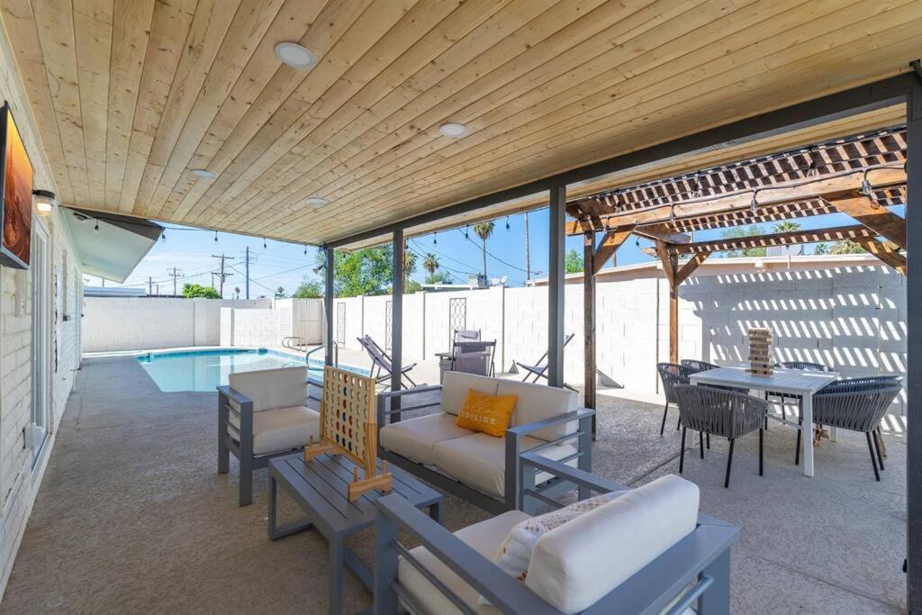 Cozy-Perfect Location-Private Pool-Heat Optional- Spring Training-Gcu Vila Phoenix Exterior foto